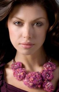 Floral Crochet Necklace