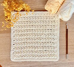 Star Stitch Washcloth