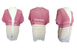 Carnation Kisses Lacy Cardigan