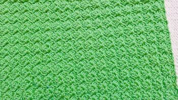 Moss Blanket With Easy Stitch