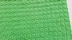 Moss Blanket With Easy Stitch