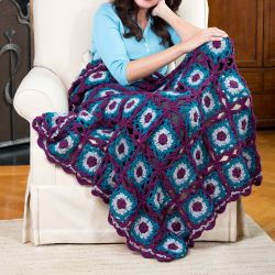 Lacy Square Blanket