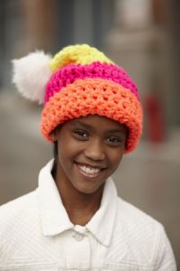Color Bright Slouch Hat