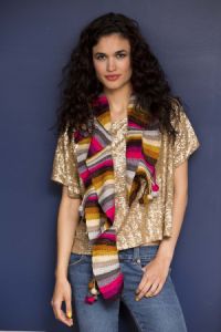 Glamorous New Zig Zag Scarf