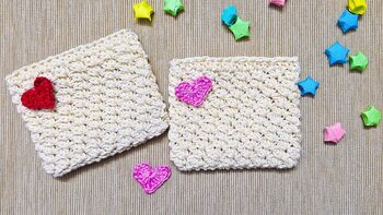 Quick and Easy Crochet Love Valentine Gift Bag