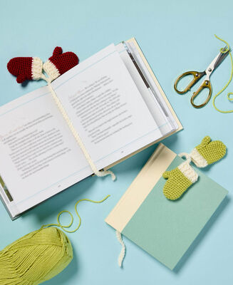 Winter Whisper Mitten Bookmark