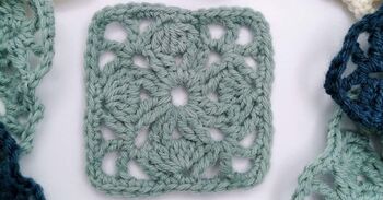 Leaf Clover Granny Square