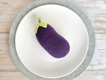 Eggplant Amigurumi