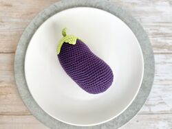 Eggplant Amigurumi