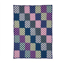 Maker Color Block Blanket