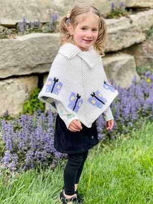 Butterfly Poncho for Kids