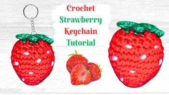 Strawberry Keychain