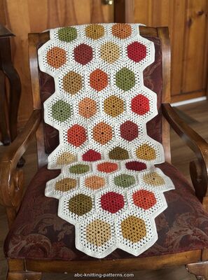 Modular Hexagon Stole