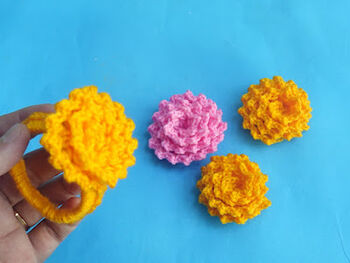 Flower Scrunchie