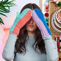 Half & Half Mittens