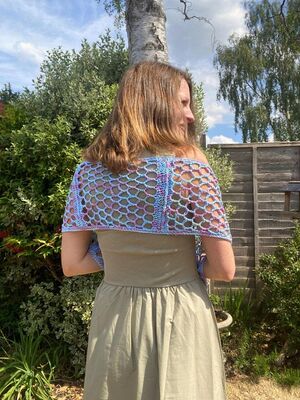 Ocean Coral Scarf