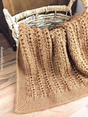 Harvest Stitch Baby Blanket