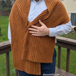 Men’s Shawl for Charity