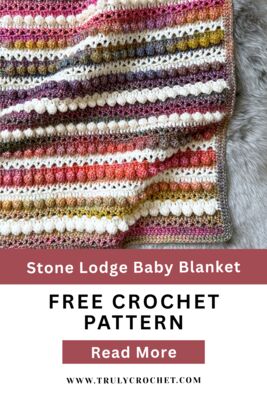 Stone Lodge Baby Blanket