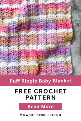 Puff Ripple Baby Blanket