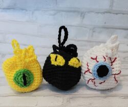 Eyeball Trick or Treat Bag