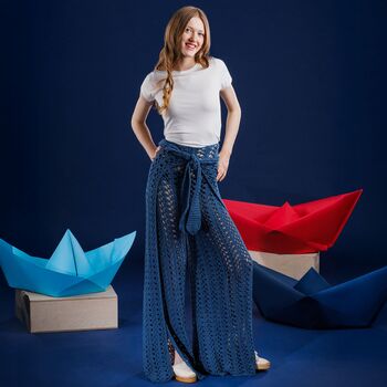 Mesh Wrap Pants