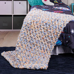 Big Texture Beginner Blanket