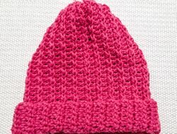 Quick and Easy Crinkle Hat
