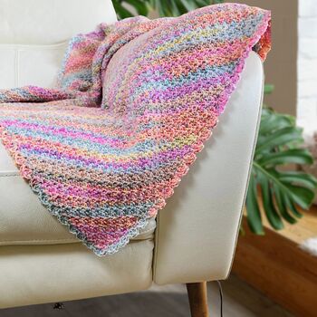 Sherbet Skies Baby Blanket