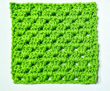 Easy Two Row Repeat Crochet Granny Stripe Stitch