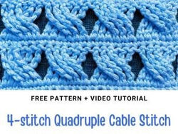 Quadruple Cable Stitch