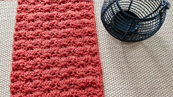 Textured Halloween Table Runner