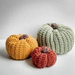 Rustic Chunky Pumpkin Set