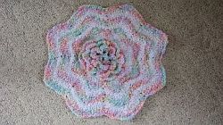 Rose Ripple Rug