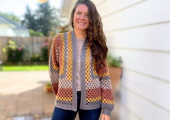 Elowen Hexagon Cardigan