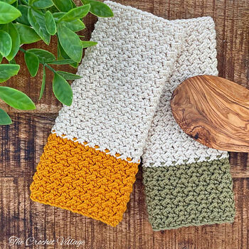 Hazel Potholder/ Wash/Dishcloth