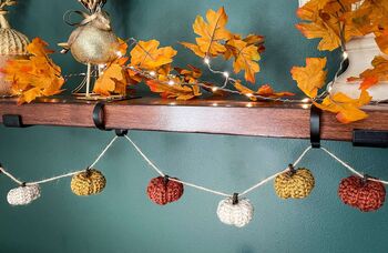 Rustic Farmhouse Mini Pumpkin Garland