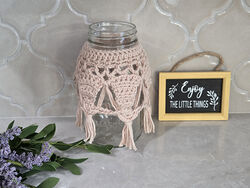 Boho Jar Topper