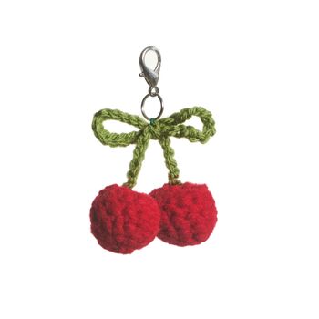 Sweet Cherries Bag Charm