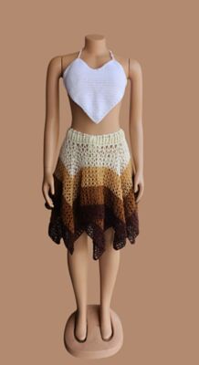 Two Layers Handkerchief Skirt