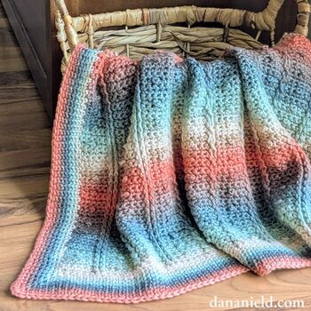 Misty Dawn Baby Blanket