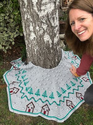 Winter Wonderland Christmas Tree Skirt