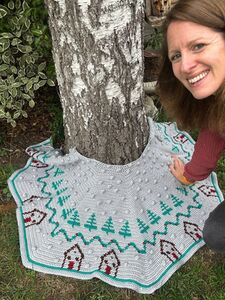 Winter Wonderland Christmas Tree Skirt