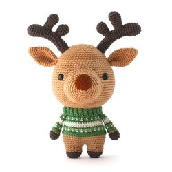 Comet de Reindeer Amigurumi
