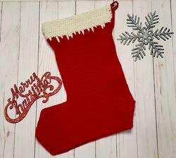 Vintage Style Christmas Stocking