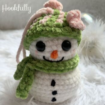 Christmas Snowman Ornament