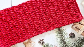 Rustic Christmas Table Runner