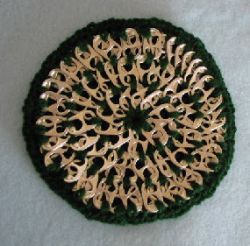 Layered Round Pop Tab Hot Pad