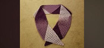 Topsy Turvy Triangle Scarf