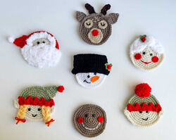 Christmas Characters Applique Set